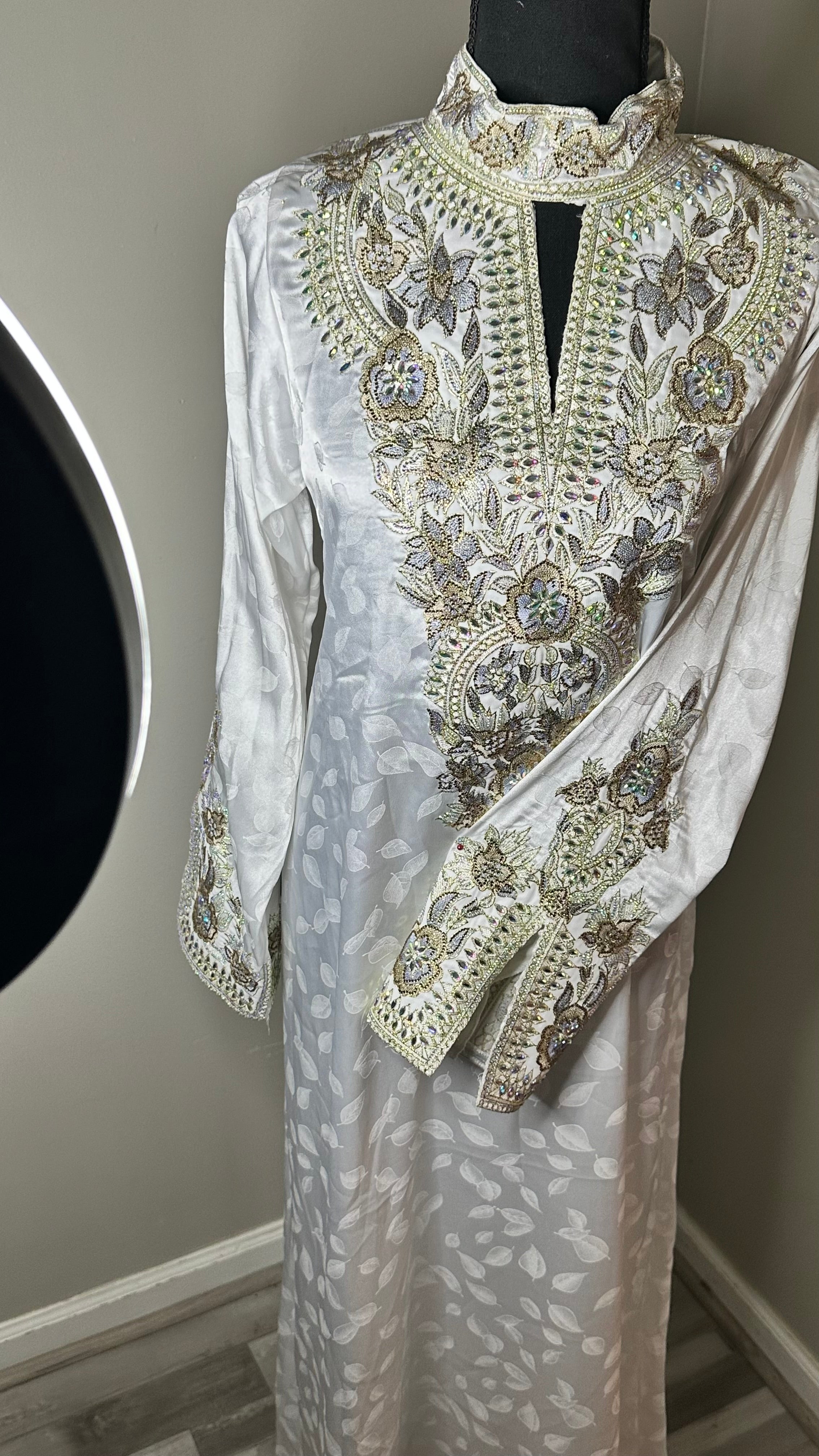Italian Silk High Neck