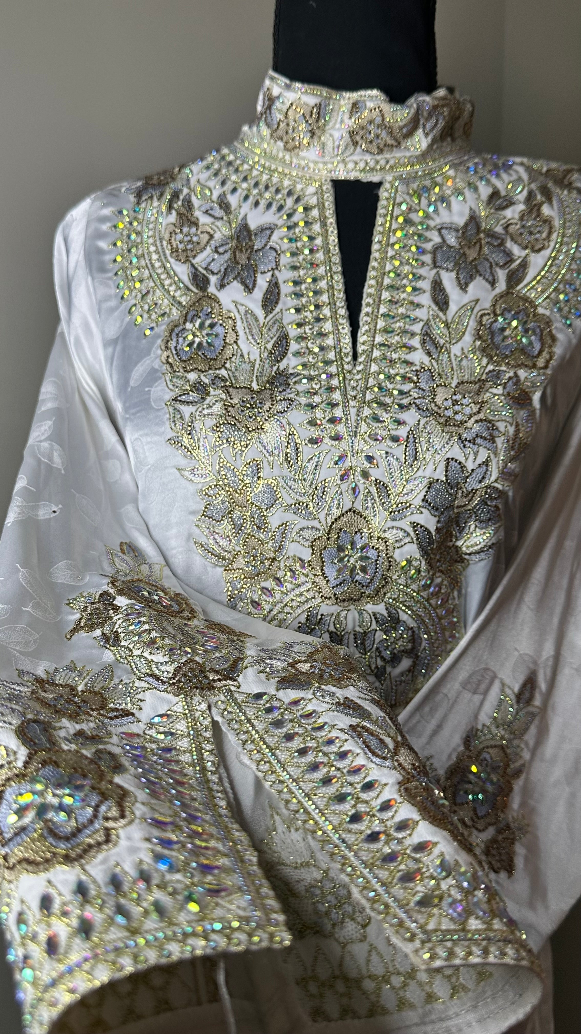 Italian Silk High Neck