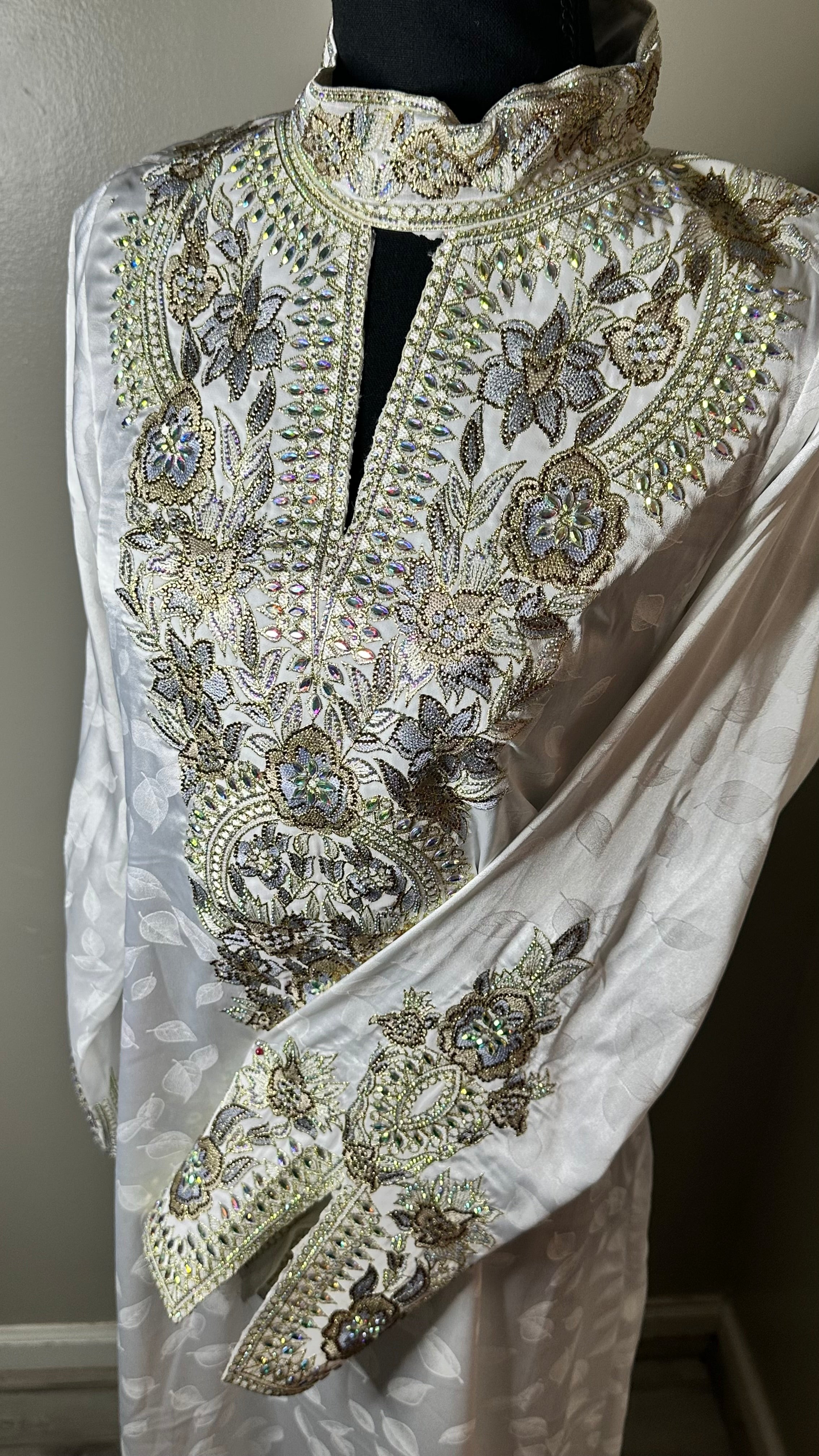 Italian Silk High Neck
